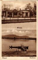 1939 Alsógöd (Göd), vasútállomás, révátkelés (EK)