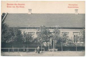 1929 Kisjécsa, Iecea Mica; Községháza / Gemeindehaus / town hall (EK)