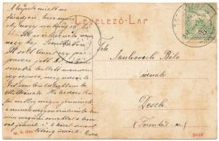 1907 Őscsanád, Németcsanád, Marosvár, Cenadu Vechi (Nagycsanád, Cenad); Római katolikus templom. W.L...