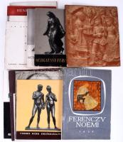 Vegyes művészeti katalógus tétel, 16 db