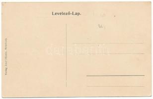 Szászsebes, Mühlbach, Sebesul Sasesc, Sebes; Marktplatz mit dem alten Rathaus. Verlag Josef Hientz /...