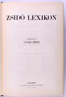 Zsidó lexikon. Szerk.: Ujvári Péter. H.n., 1987, Blackburn International Inc., [14]+1028 p. Reprint kiadás (az 1929-ben megjelent könyv hasonmása). Kiadói egészvászon-kötés, kissé koszos borítóval.