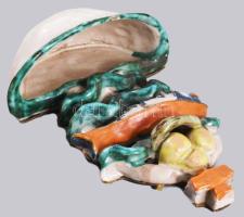 Szenteltvíztartó. Art deco Mázas kerámia, jelzés nélkül, hibátlan 20 cm