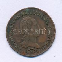 1812B 1/4kr Cu "I. Ferenc" T:XF,VF Adamo C8