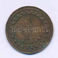 1812B 1/4kr Cu "I. Ferenc" T:XF,VF
Adamo C8