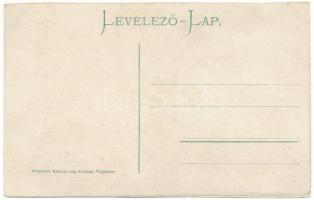 Perjámos, Periam; Brummer Kálmán üzlete és saját kiadása / publisher's shop (r)