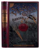 Verne Gyula: Utazás a Föld körül nyolczvan nap alatt. Egyedül jogosított képes kiadás. Bp., é.n., Fr...