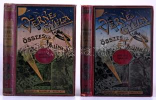 Verne Gyula: Két évi vakáció I-II. köt. Ford.: Huszár Imre. Bp., é.n., Franklin, 215; 216 p. Negyedi...