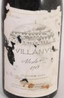 1983 Polgár Zoltán Villányi Merlot, bontatlan palack száraz vörösbor, sérült címkével, 12,2%, 0,75l