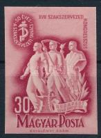 1948 Szakszervezet (II.) vágott bélyeg (5.000)