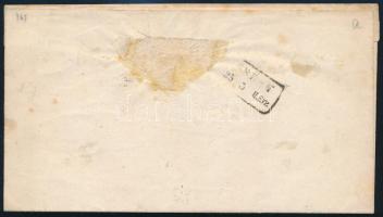 ~1864 1863 10kr + 1864 5kr vegyes bérmentesítés ajánlott levélen "PESTH" - Brünn