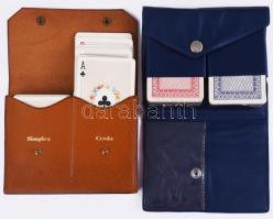 2x2 pakli kiváló állapotú retro francia kártya, tokkal.