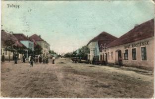 1909 Tucapy, Novy Hostinec / street view, inn, restaurant (EK)