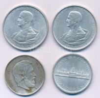 1943. 5P Al "Horthy Miklós születésének 75. évfordulójára" (2x) + 1945. 5P Al "Parlam...