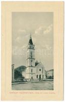1912 Nagybánya, Baia Mare; Görögkeleti (ortodox) román templom. W. L. Bp. 6040. Krizsanovszky Lőrincz kiadása / Romanian Orthodox church (EK)