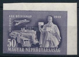 1949 Bélyegnap (22.) ívsarki vágott bélyeg (20.000)
