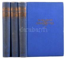 Szabó Dezső: Az elsodort falu. I-III. köt. Szabó Dezső művei. Bp., é.n. (cca 1930), Genius. Kiadói e...