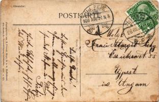 1908 Steyr, street view, inn. E. Prietzel photo (fa)