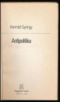 Konrád György: Antipolitika. Bp., 1986, AB független kiadó. Szamizdat kiadás. Kiadói papírkötés, kis...