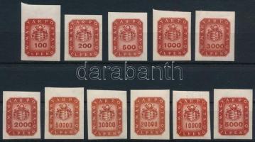 1946 Milpengős vágott sor (30.000)