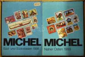 MICHEL Közel-Kelet 1999 + Dél- és Délkelet-Ázsia 1998 katalógus