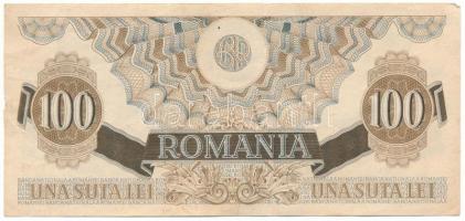 Románia 1947. december 5. 100L "Y.9 659187" T:VF,F szép papír
Romania 12.05.1947. 100 Lei...