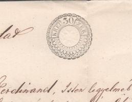 1852 Losonc, Ujházy Lajos ügyvédi oklevelének hiteles másolata, két beírt oldal, Zmeskal Sándor loso...