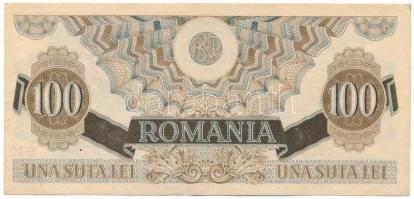 Románia 1947. december 5. 100L "G.10 116180" T:F szép papír
Romania 12.05.1947. 100 Lei &...