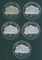 1992 200Ft "MNB" Ag (5x) T:PP