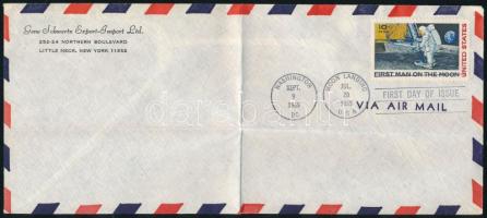 Amerikai Egyesült Államok 1969 (hajtott / folded)