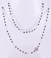 Furla olasz ezüst (Ag) szerelékes nyaklánc, jelzett, tartószütyővel, bruttó 12,7g