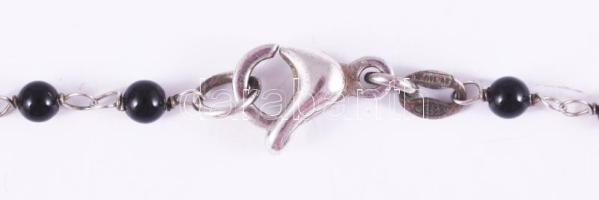 Furla olasz ezüst (Ag) szerelékes nyaklánc, jelzett, tartószütyővel, bruttó 12,7g