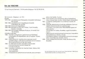 Exposition "10 Ans de recherche". [A Brüsszelben "10 Ans de recherche" címmel me...