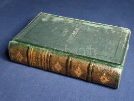 Havard, Henry:  La serrurerie + L'Orfévrerie + L'Horlogerie + La menuiserie. Illustrations par B. Mélin, M. Gouin et A. Mangonot. [Iparművészeti művek kolligátuma.] Paris, [1891-1895]. Librairie Charles Delagrave (Imprimerie de Vellefranche-de-Rouergue). [4] + 174 + [2] p.; VIII + 170 + [2] p.; [4] + 182 + [2] p.; VIII + 162 + [2] p. Első kiadás. Kolligátumunk Henry Havard (1838-1921) francia művészettörténész négy gazdagon illusztrált iparművészeti monográfiáját tartalmazza, melyek a kovácsoltvas-művesség (serrurerie), az ötvösmunkálat (orfévrerie), az óramívesség (horlogerie) és bútorasztalos (menuiserie) művészetének formakincsébe és történetébe avatnak be. A monográfiák szövegét gazdag illusztrációs anyag kíséri. Valamennyi kötetből különleges papíron megjelent száz számozott példány is, példányaink számozatlanok. Kötetünk utolsó, bútoripari monográfiája a második lenyomatból való, oldalszámozáson belüli címképét hártyapapír védi. (Les arts de l'ameublement.) Poss.: A Saint-Louis-i líceum könyvtára. Aranyozott, vaknyomásos korabeli félbőr kötésben, az első kötéstáblán gyűjteményi gravírozás, a kötéstáblákon kisebb foltosság. Jó példány.