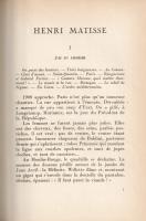 Escholier, Raymond: 
Henri Matisse. 68 reproductions dont 8 en couleurs.
Paris, 1937. Libraire Flo...