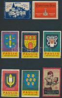 82 db finn gyufacímke, berakóban