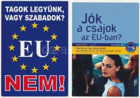EURÓPAI UNIÓ - 4 db MODERN képeslap - EUROPEAN UNION - 4 modern postcards