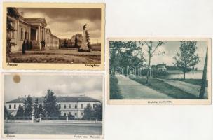 5 db RÉGI magyarországi város képeslap / 5 pre-1945 Hungarian town postcards