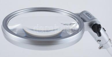 Bresser kézimunka nagyító LED világítással, dobozában