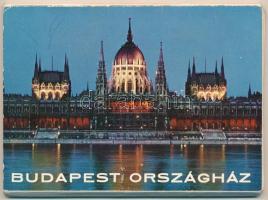 Budapest V. Országház - 10 db MODERN képeslap saját tokban, belsők / Hungarian Parliament - 10 moder...