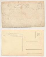 6 db RÉGI fotós képeslap: hölgyek / 6 pre-1945 photo postcards: ladies