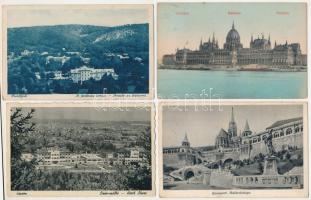 10 db RÉGI város képeslap / 10 pre-1945 Hungarian town postcards