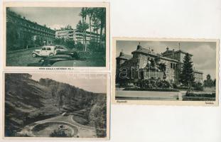 7 db RÉGI város képeslap / 7 pre-1945 Hungarian town postcards