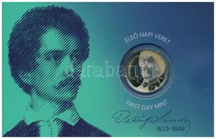 2023. 200Ft bicolor "Petőfi 200" első napi veret sorszámozott emléklapon "11530"...