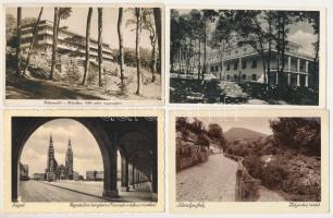 7 db RÉGI város képeslap / 7 pre-1945 Hungarian town postcards