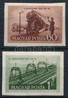 1952 Vasutasnap vágott sor (7.000)