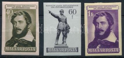 1952 Kossuth Lajos (II.) vágott sor (12.000)