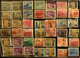 1951-1953 Épületek 207 db bündli dobozban