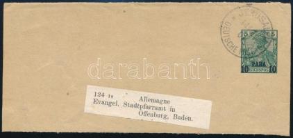 Német posta Törökországban 1901