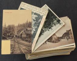 217 db RÉGI magyarországi város képeslap vegyes minőségben, közte néhány modern reprint / 217 pre-1945 Hungarian town postcards in mixed quality, with some modern reprint ones